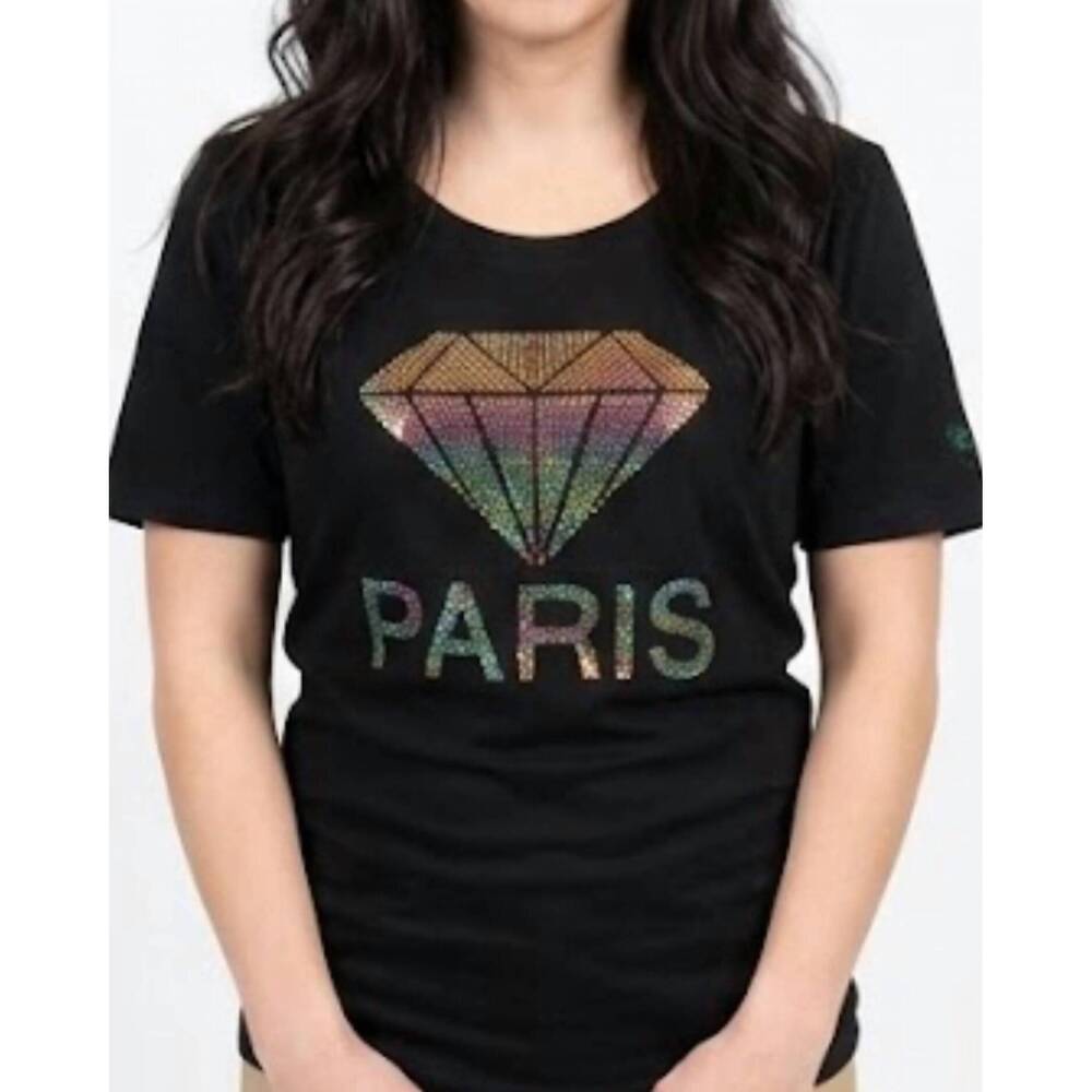 NEW AZI paris diamond tee